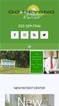 Mobile Screenshot of gobeyondrelief.com
